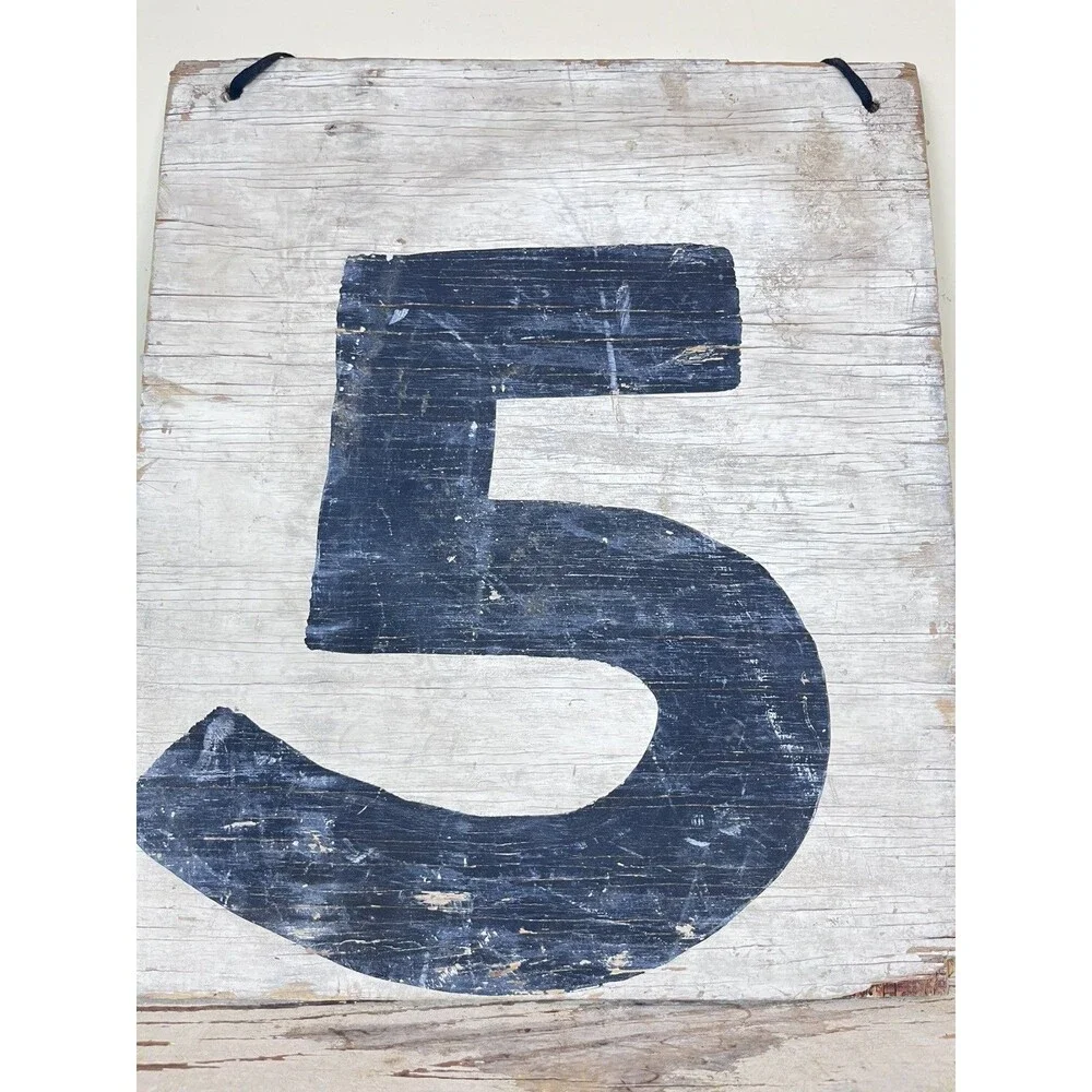 Vintage Rustic Primitive General Store Stall Wooden Hand Painted Sign 15.5”x13”